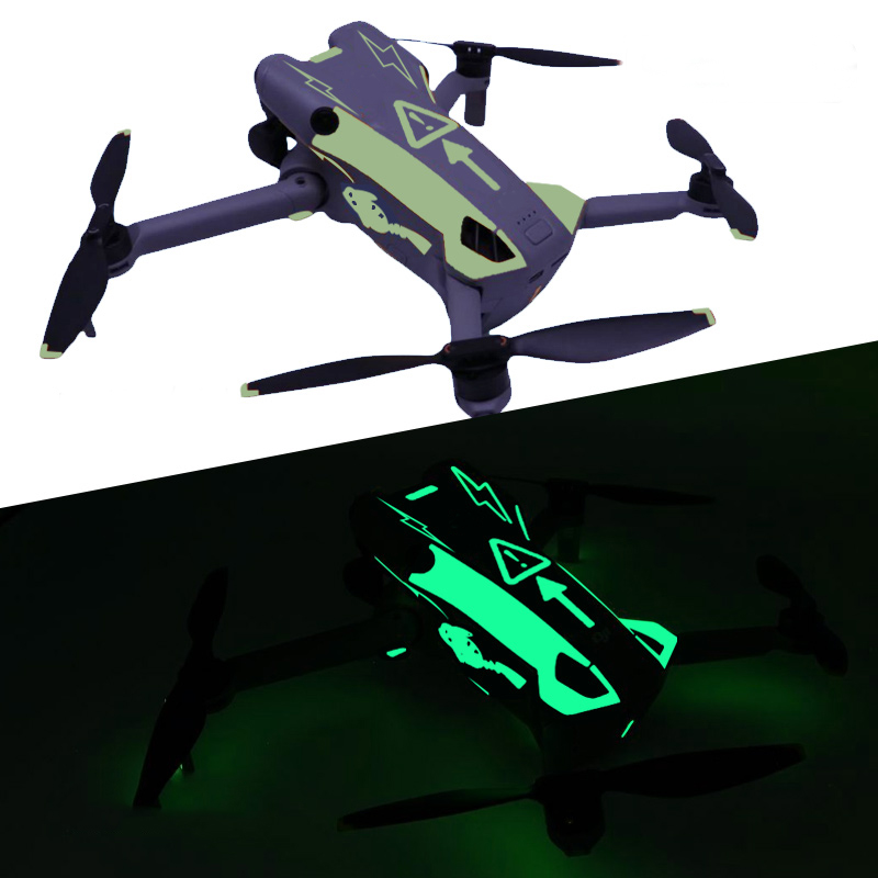 Drone Kit Waterproof - Kit Stiker Dekoratif Bercahaya untuk DJI