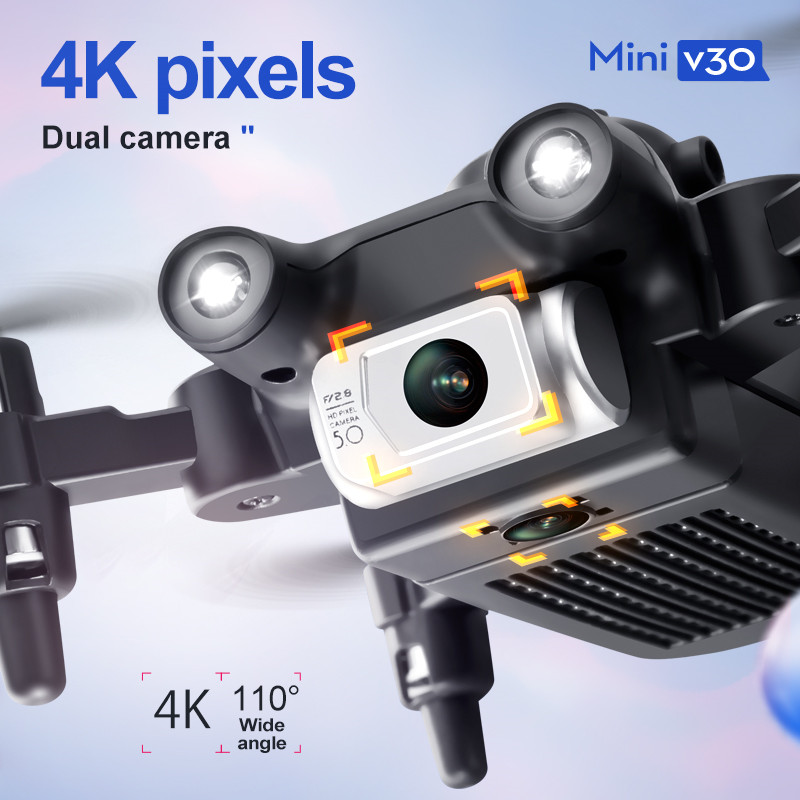 Drone FPV Mini V30 WiFi, Quadc - Drone Kit Tricopter ulasan dan harga