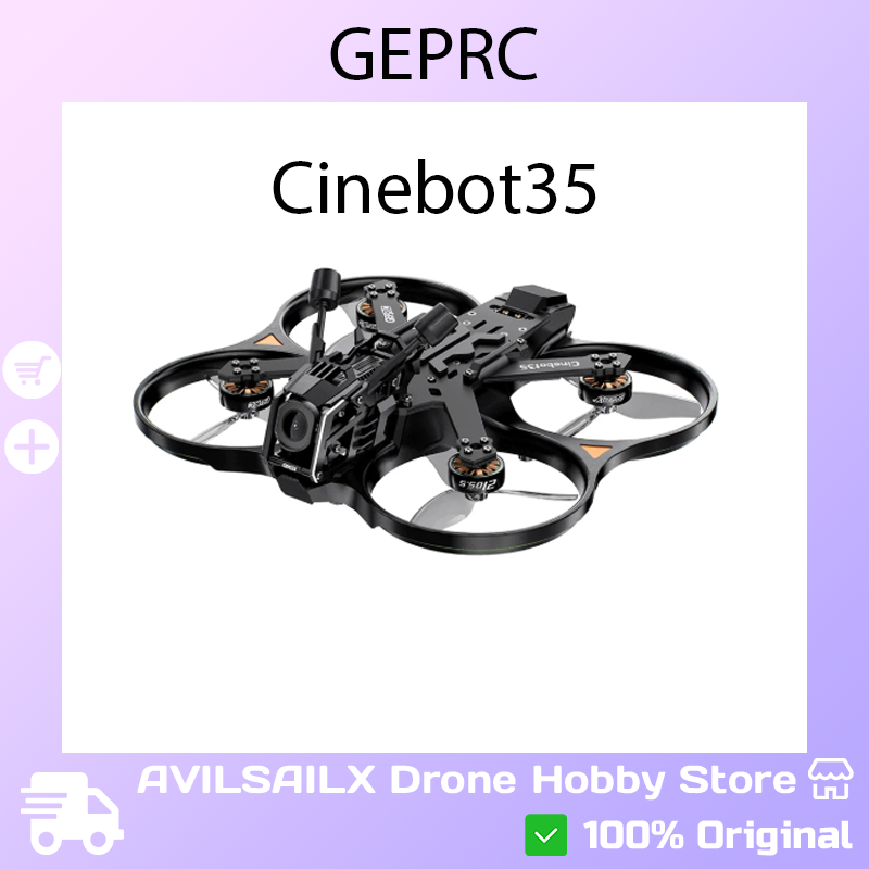 GEPRC Cinebot35 O4Pro 3.5 Inci - Drone Kit Beginner ulasan dan harga
