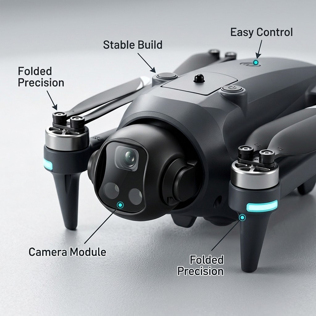 Drone Potensic GPS Auto Return - Drone Kit Long Range ulasan dan harga