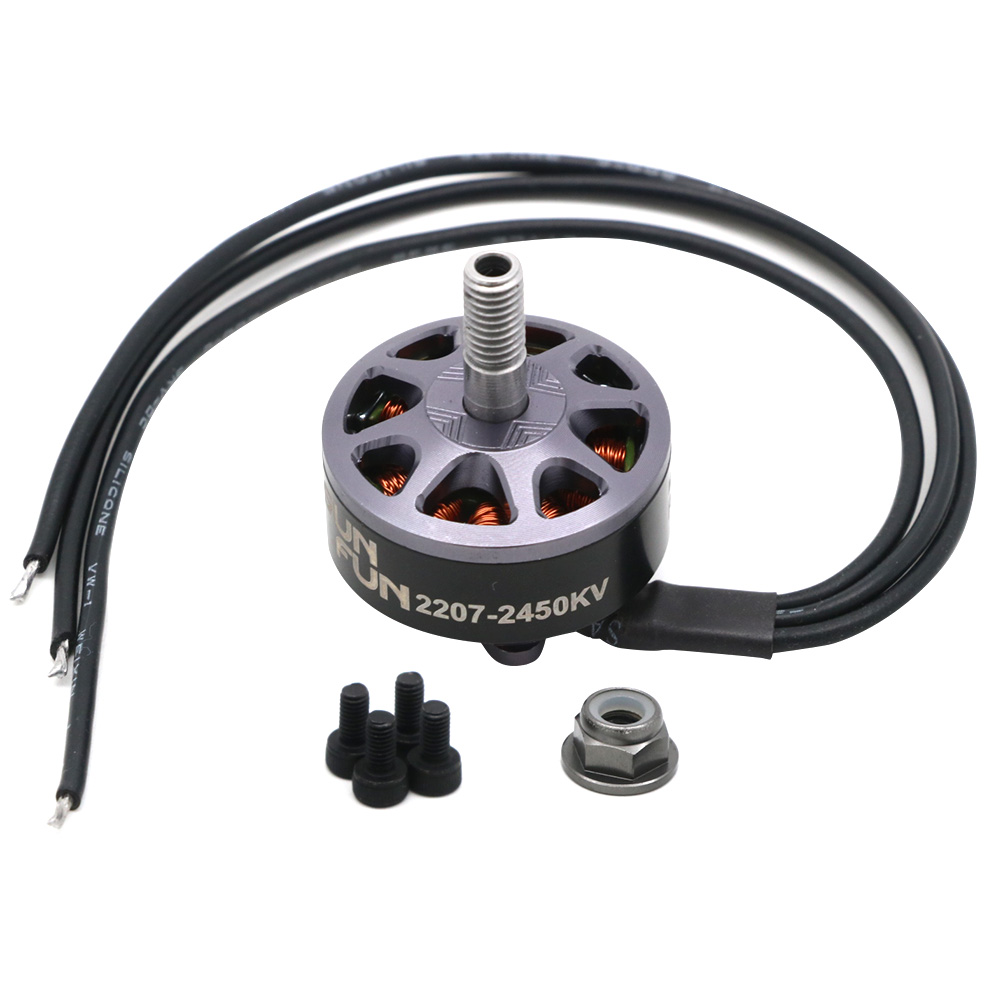 1/4pcs Set Sun Fun 2207 Motor  - Drone Kit Octocopter ulasan dan harga
