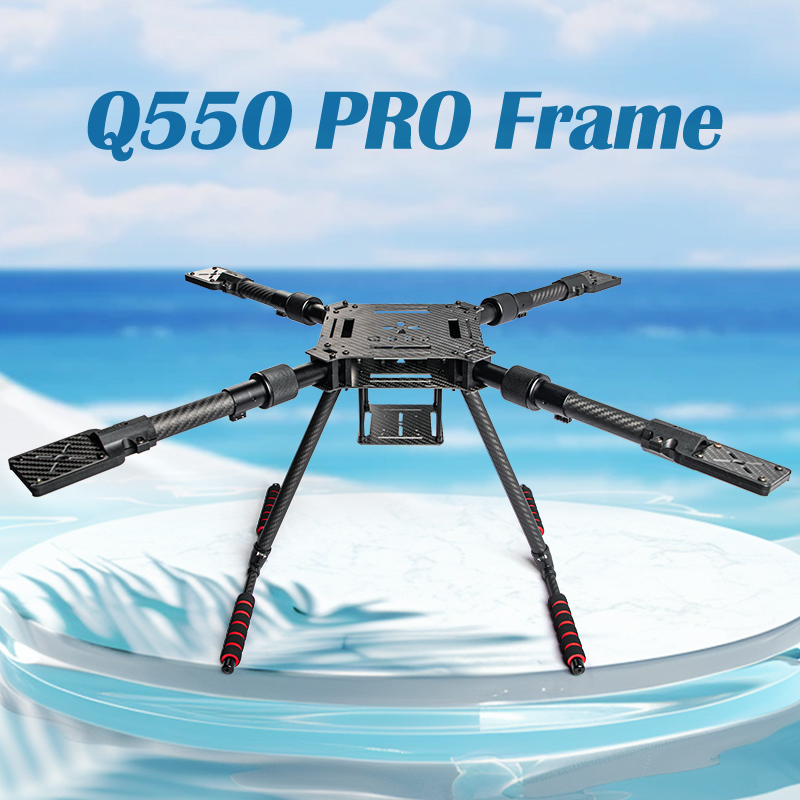 Kit Rangka Drone Lipat Serat K - Drone Kit Racing ulasan dan harga